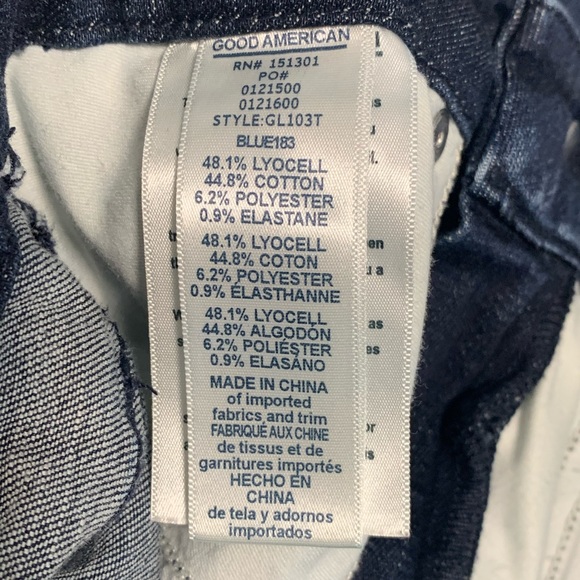 {2/26} Good American Good Leg GL103T Jeans - Picture 5 of 7
